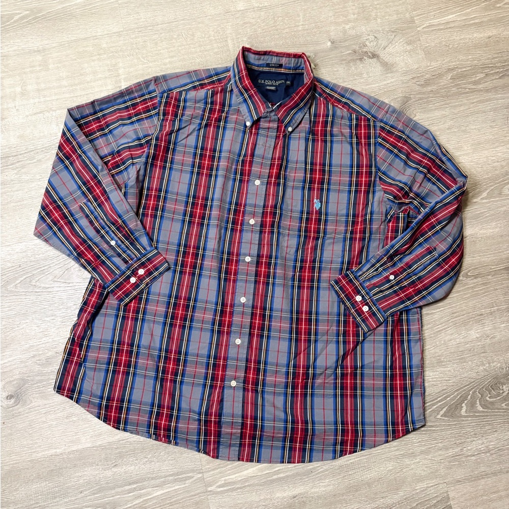•US POLO ASSN• BUTTON UP